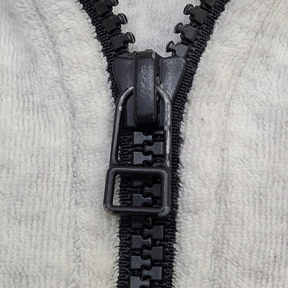 NIKE Fleece Track Jacket Women Medium 20x19 Ringer Crop Baggy - Picture 14 of 16